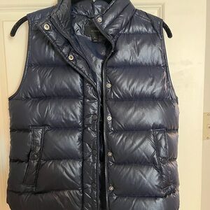 Jack Wills Navy Puffer Vest